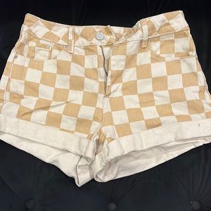 Pacsun checkered shorts